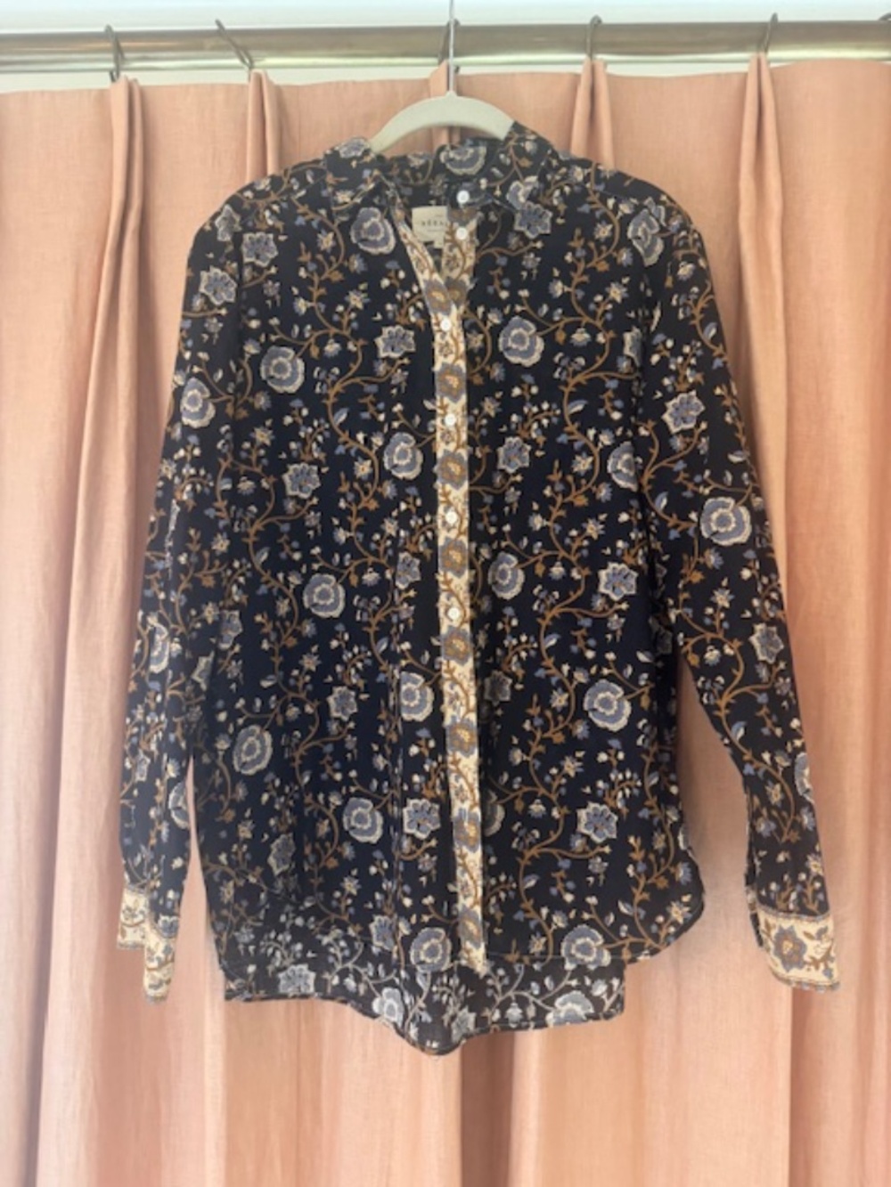 Sezane Floral Blouse